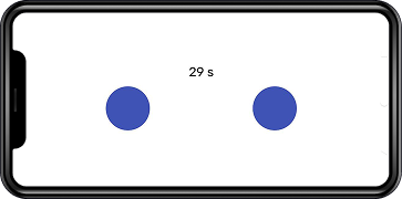 Motor & Sensorimotor Function — Spica app task screen 1