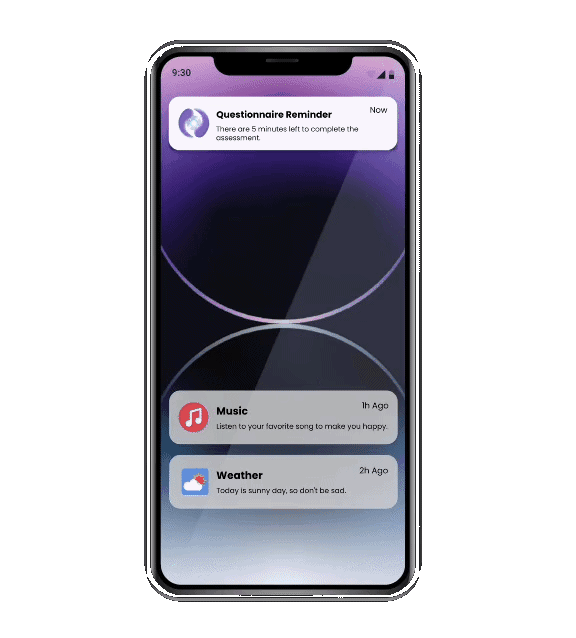 Spica EMA app on smartphone