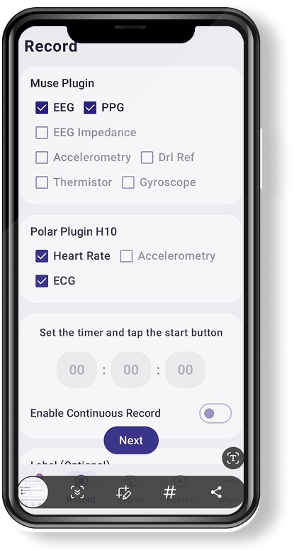 Spica — Select Data Channels