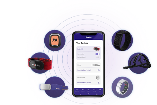 Spica App — connect wearables and track devices from your smartphone